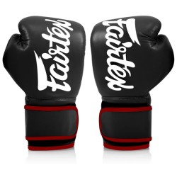 Fairtex Rękawice Bokserskie BGV14 Czarne/Białe w mmaniak.pl