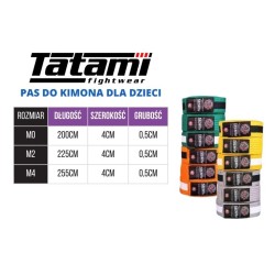 Tatami pas do BJJ dla Dzieci M4