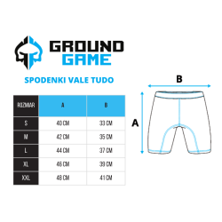 Ground Game Spodenki Vale Tudo ONI Samurai - sklep MMAniak.pl