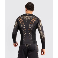 Męski rashguard Venum Tiger czarno pomarańczowy w sklepie MMAniak