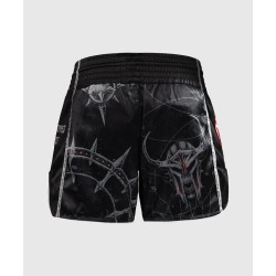 Spodenki Muay Thai Venum Gladiator 5.0 - czarne/neonowe pomarańczowe w MMAniak