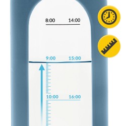 4FIZJO Butelka na wodę szklana 1l - sklep MMAniak.pl