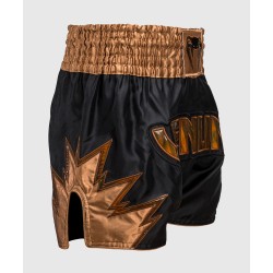 Spodenki do Muay Thai Venum Inferno Black/Bronze - sklep MMAniak