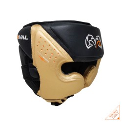 Kask Bokserski Rival RHG10 Intelli-Shock Black/Gold w sklepie MMAniak