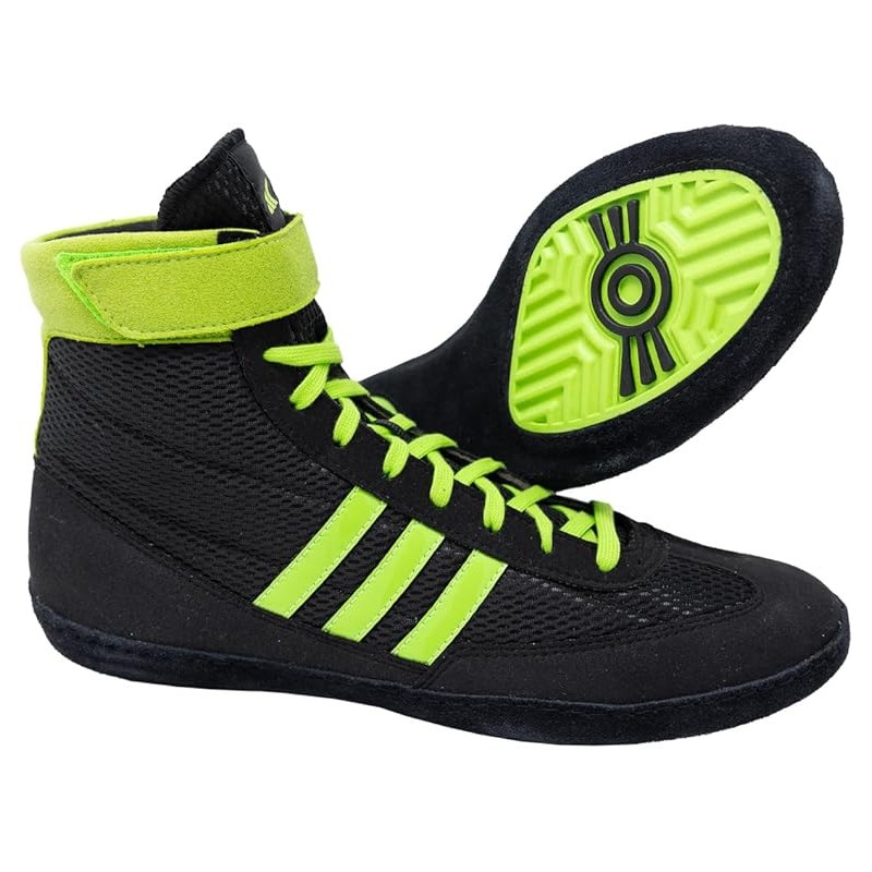 Adidas Buty Zapaśnicze Combat Speed 4 czarno-zielone