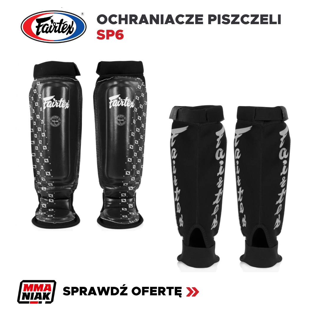 Fairtex ochraniacze na piszczele SP6