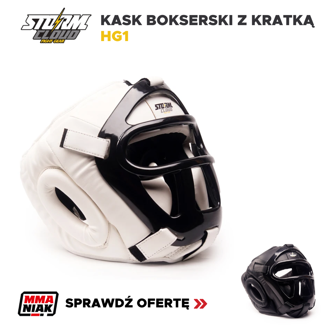 StormCloud KASK BOKSERSKI Z KRATKĄ HG1