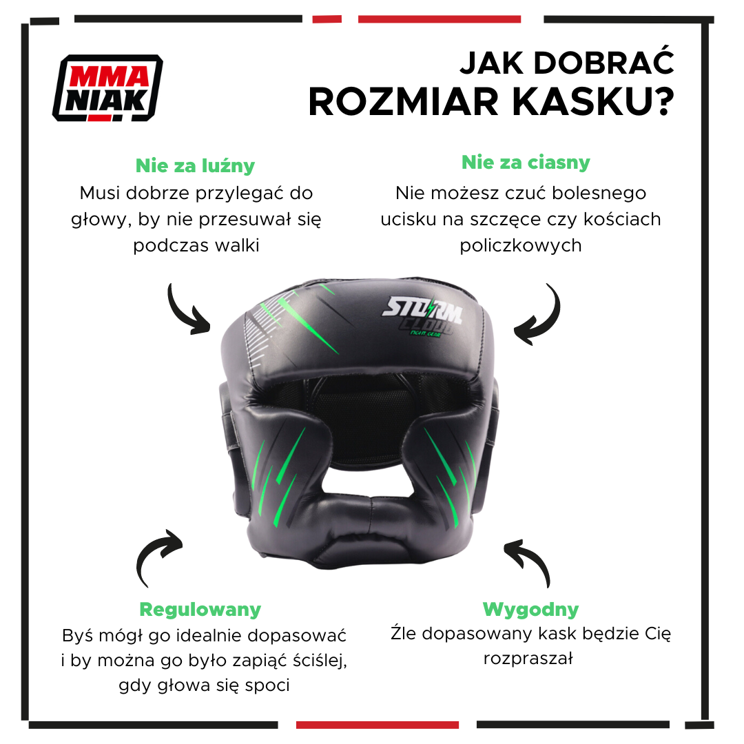 Jak dobrać rozmiar kasku bokserskiego?