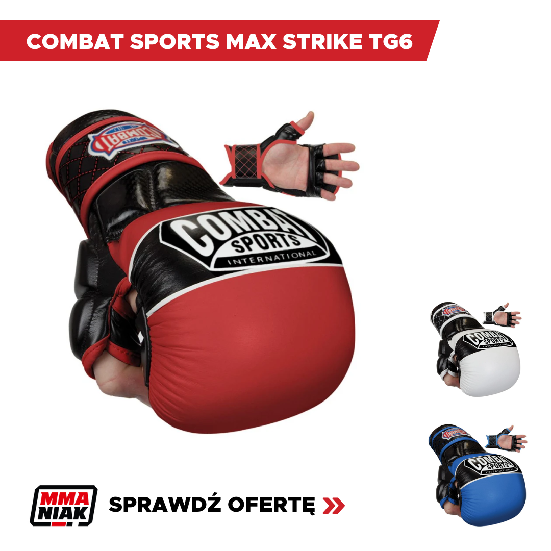 Rękawice do MMA Combat Sports MAX SPORTS TG6