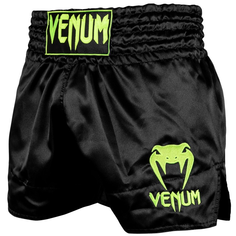 Venum Spodenki Muay-Thai Classic Czarne/Zielone