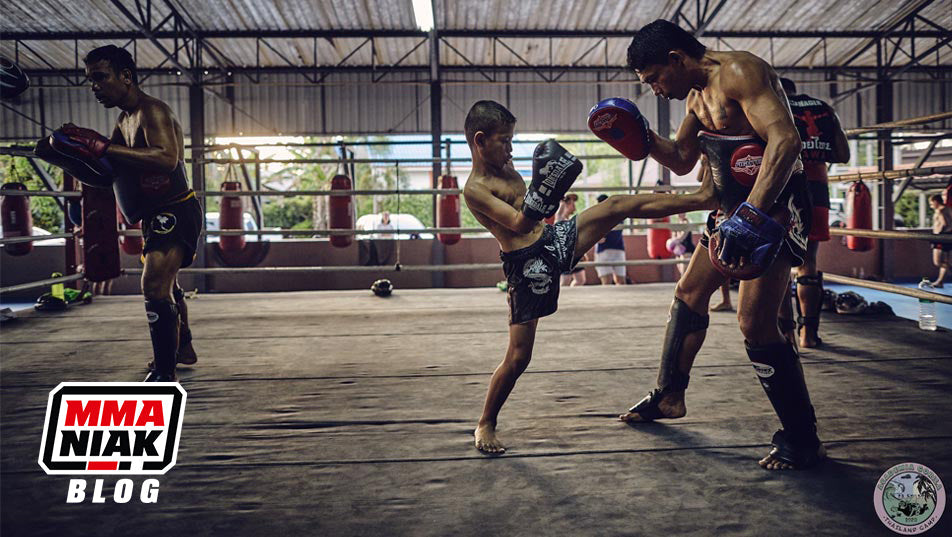 Trening boksu tajskiego