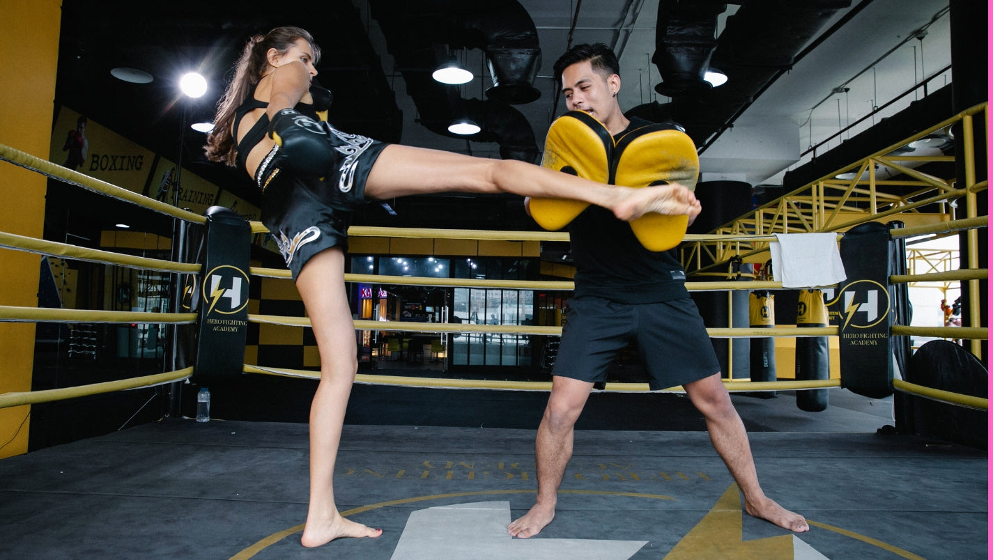 Trening kickboxingu
