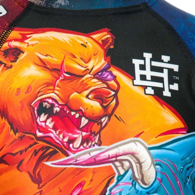 Extreme Hobby Rashguard Dziecięcy Bull&Bear Krótki Rękaw