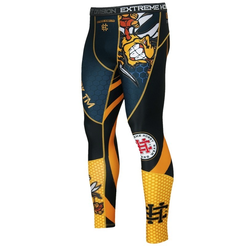 Extreme Hobby Legginsy Treningowe Męskie Wasp