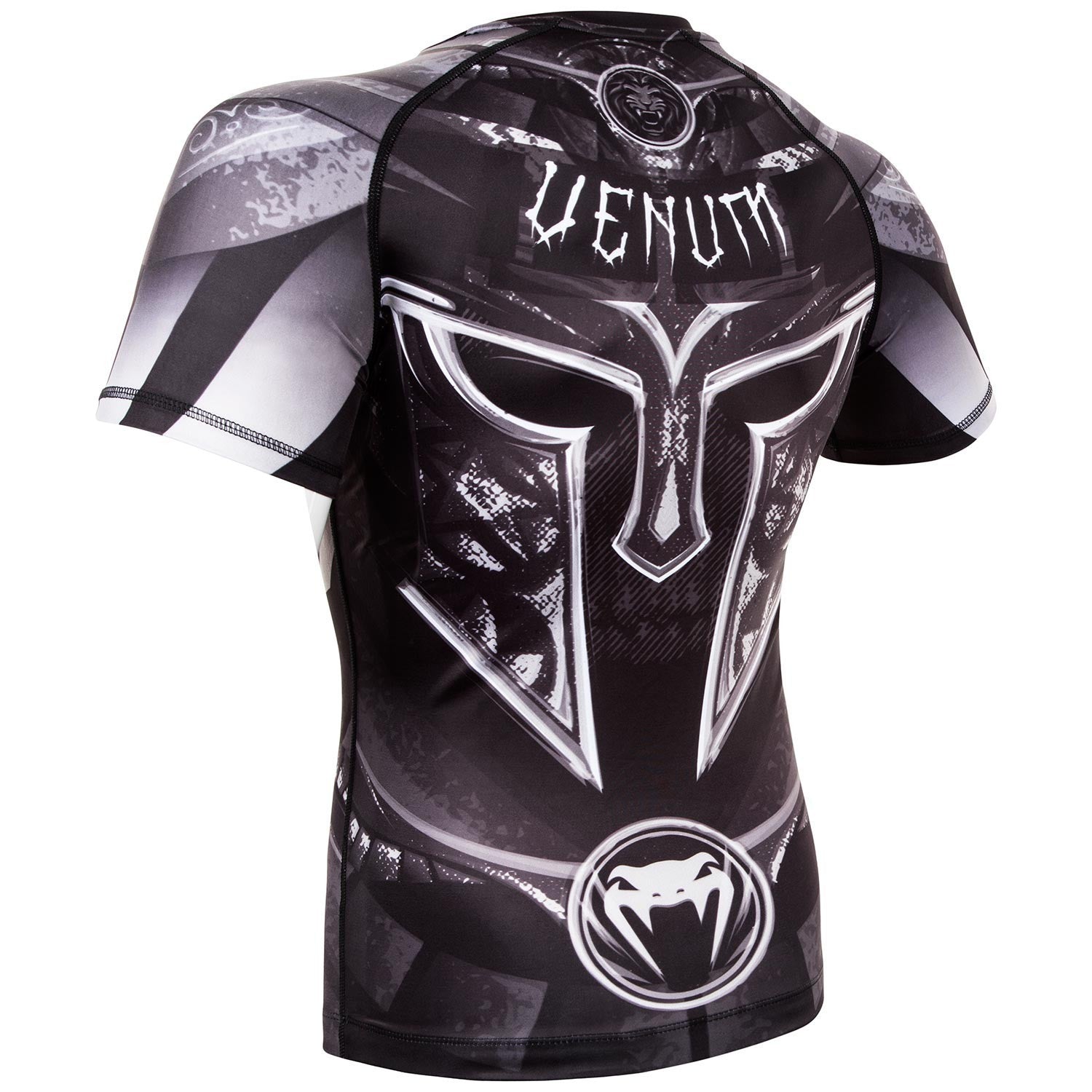 Venum Rashguard Męski Gladiator 3.0 Krótki Rękaw Czarny