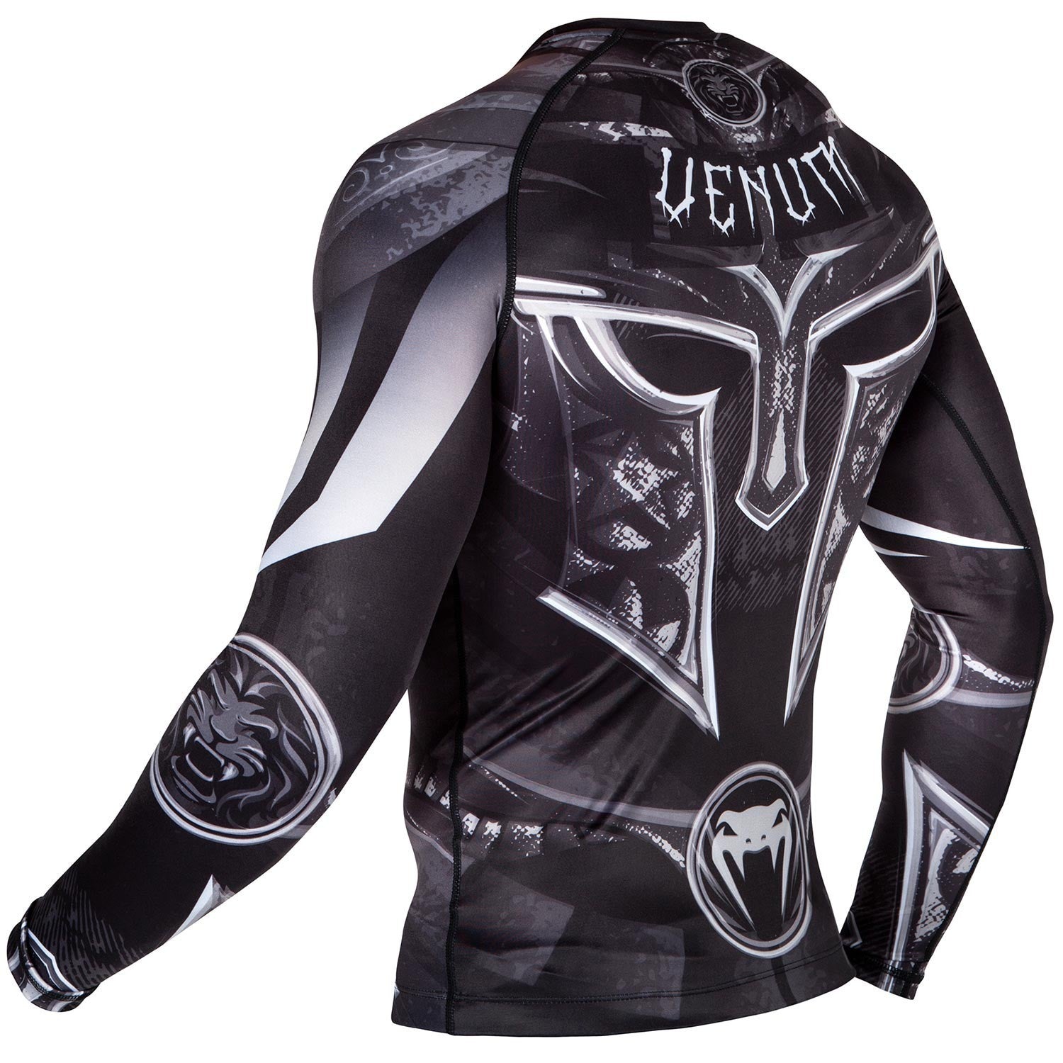 Venum Rashguard Męski Gladiator 3.0 Długi Rękaw Czarny
