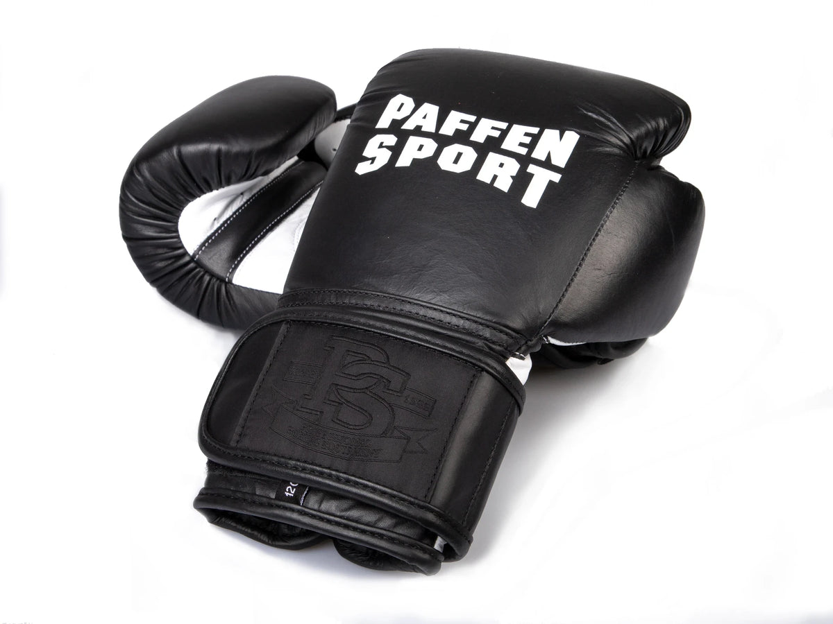 Paffen Sport Rękawice Bokserskie Pro Klett Czarne