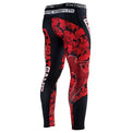 Extreme Hobby Legginsy Treningowe Męskie Red Warrior