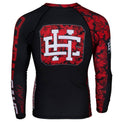 Extreme Hobby Rashguard Męski Red Warrior Długi Rękaw