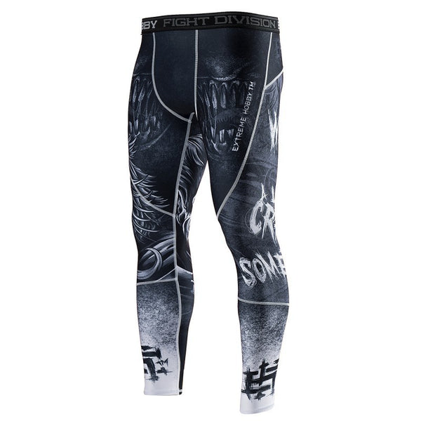 Extreme Hobby Legginsy Treningowe Męskie Psycho Clown