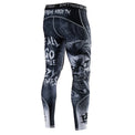 Extreme Hobby Legginsy Treningowe Męskie Psycho Clown