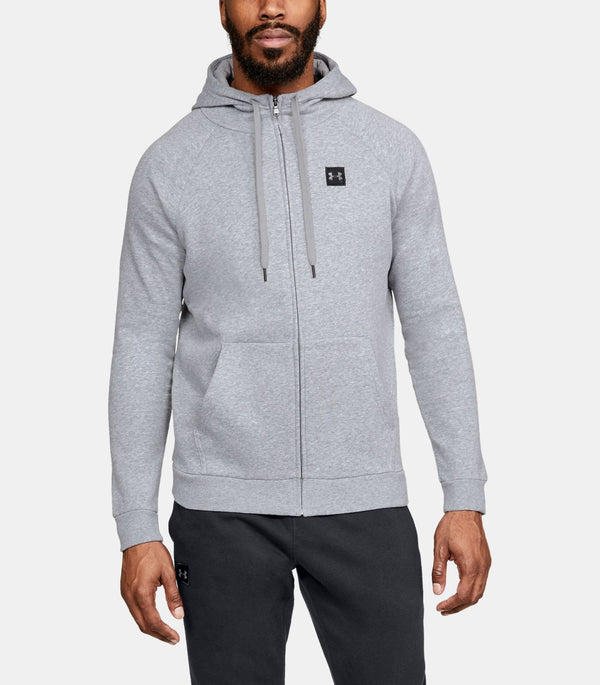 Under Armour Bluza z kapturem Rival Fleece FZ Szara