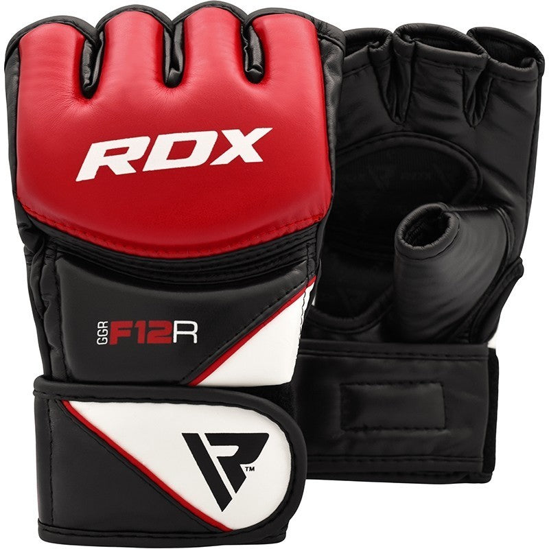 RDX Rękawice do MMA GGRF-12 Czerwone