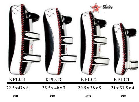 Fairtex Tarcze Pao KPLC4 Czarne/Białe