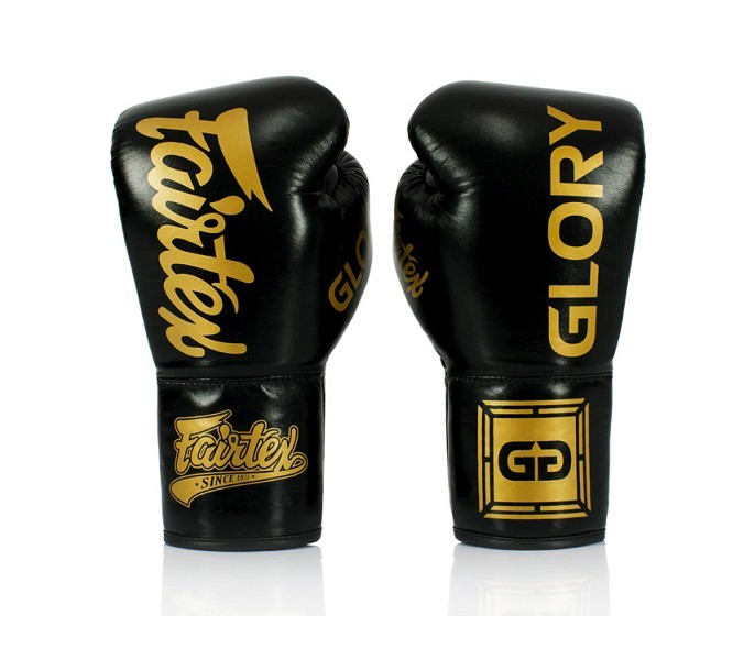 Fairtex Rękawice Bokserskie ze skóry naturalnej BGLG1 Czarne