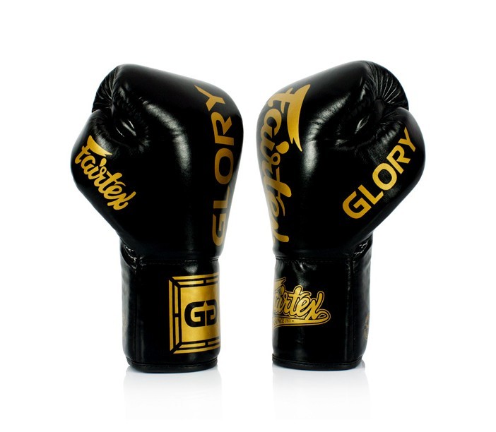 Fairtex Rękawice Bokserskie ze skóry naturalnej BGLG1 Czarne