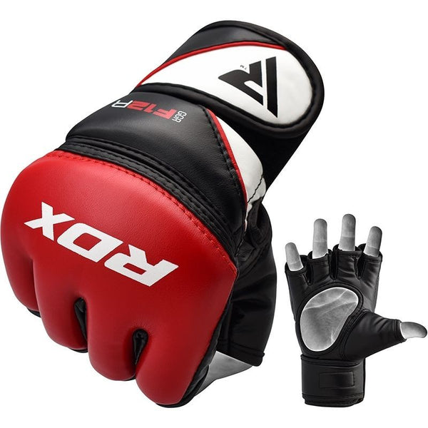 RDX Rękawice do MMA GGRF-12 Czerwone