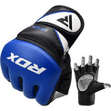 RDX Rękawice do MMA GGRF-12 Niebieskie