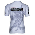 Extreme Hobby Rashguard Dziecięcy Wrestling Krótki Rękaw Biały
