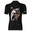 Extreme Hobby Rashguard Dziecięcy Wrestling Krótki Rękaw Czarny