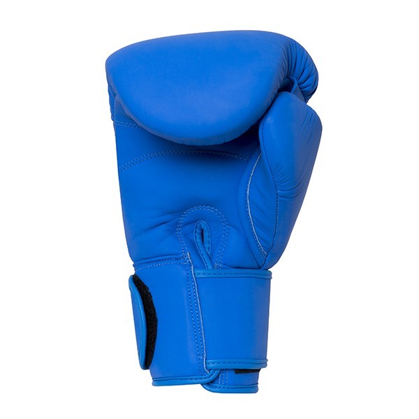 StormCloud Rękawice Muay Thai ze skóry naturalnej Blizzard Classic Niebieskie