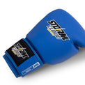 StormCloud Rękawice Muay Thai ze skóry naturalnej Blizzard Classic Niebieskie
