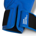 StormCloud Rękawice Muay Thai ze skóry naturalnej Blizzard Classic Niebieskie