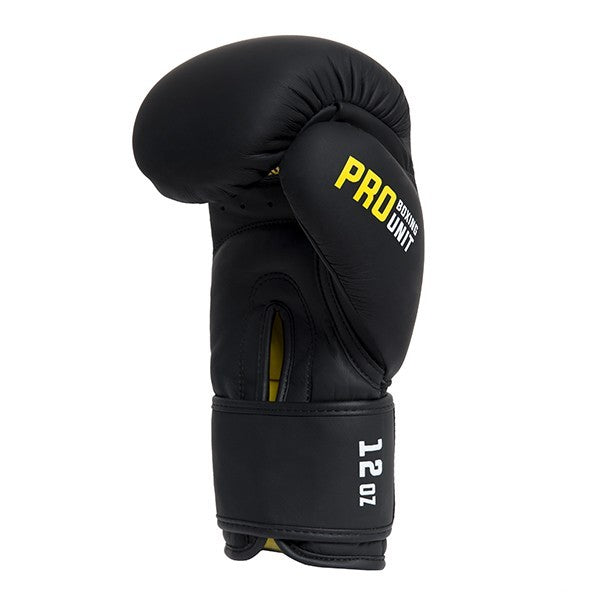 StormCloud Rękawice bokserskie ze skóry naturalnej Boxing Pro Czarne