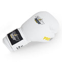 StormCloud Rękawice bokserskie ze skóry naturalnej Boxing Pro Białe
