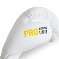 StormCloud Rękawice bokserskie ze skóry naturalnej Boxing Pro Białe