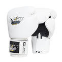 StormCloud Rękawice Muay Thai ze skóry naturalnej Blizzard Classic Białe