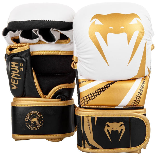 Venum Rękawice sparingowe do MMA Challenger 3.0 Białe/Złote