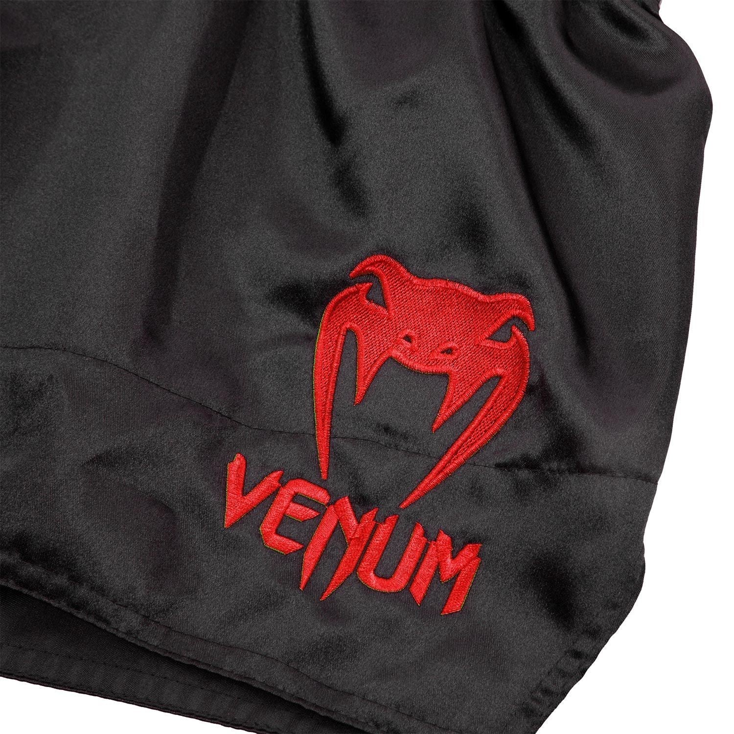 Venum Spodenki Muay Thai Classic Czarne/Czerwone