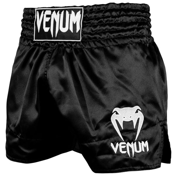 Venum Spodenki Muay Thai Classic Czarne/Białe