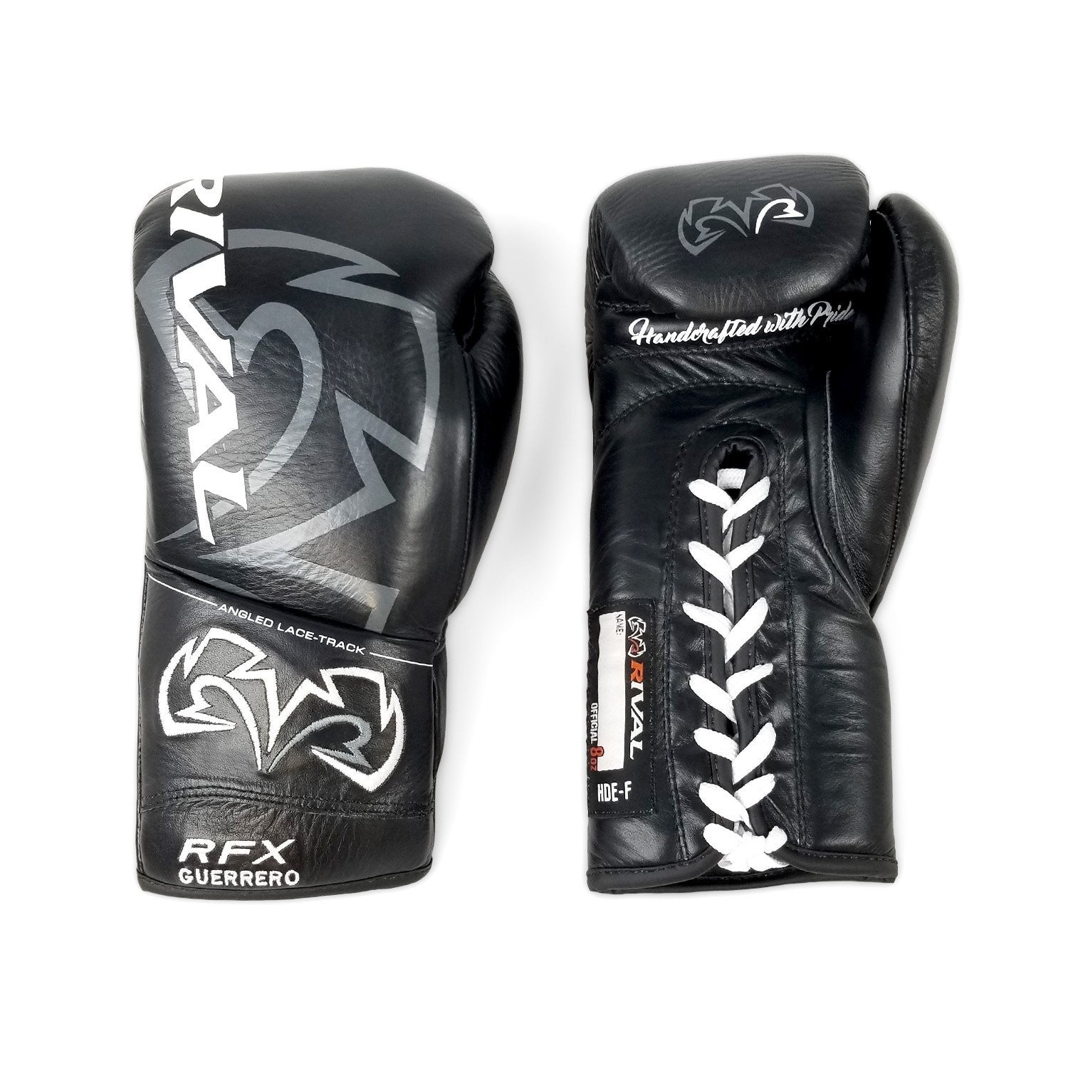 Rival Rękawice Bokserskie ze skóry naturalnej RFX-Guerrero Pro Fight HDE-F Niebieskie