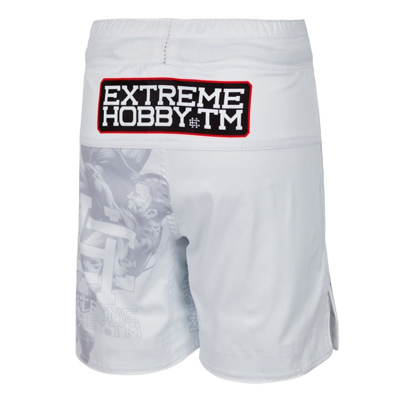 Extreme Hobby Spodenki MMA Dziecięce Wrestling Białe