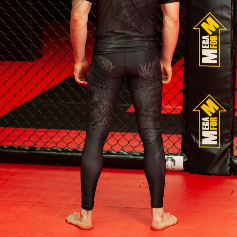 Extreme Hobby Legginsy Treningowe Męskie Nightmare 2