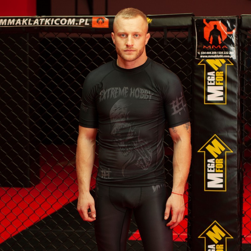 Extreme Hobby Rashguard Męski Nightmare 2 Krótki Rękaw