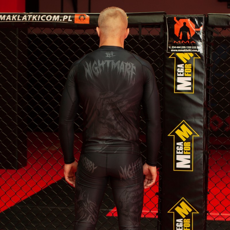 Extreme Hobby Rashguard Męski Nightmare 2 Długi Rękaw