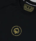 Ground Game Rashguard Męski Athletic Gold Długi Rękaw